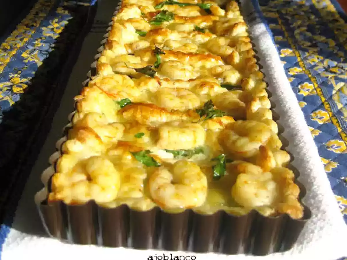 Tartaletas de gambas, boletus y espárragos - foto 2