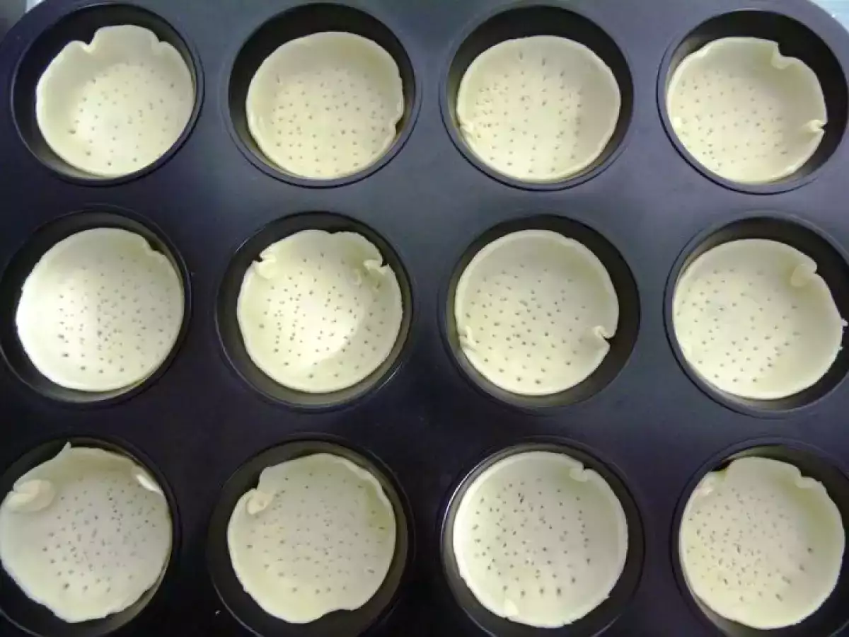 Tartaletas de gorgonzola y manzana - foto 3