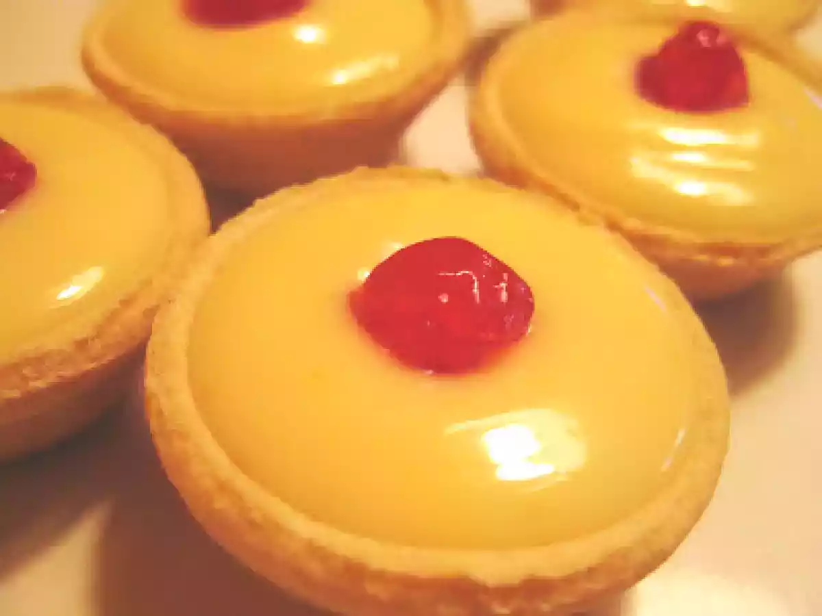 TARTALETAS DE LEMON CURD Y QUESO CREMOSO