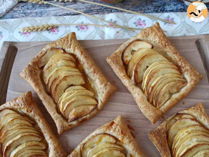 Tartaletas de manzana con hojaldre, foto 7