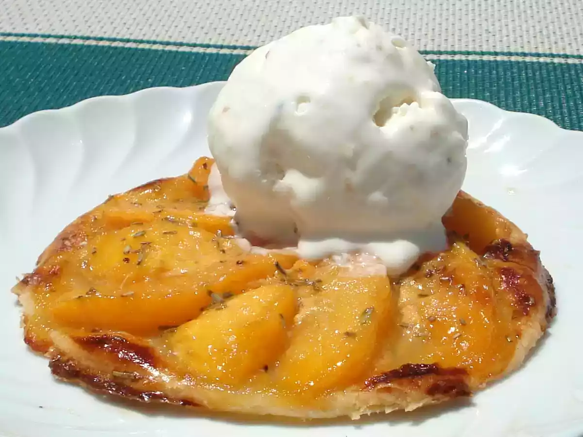 Tartaletas de nectarina