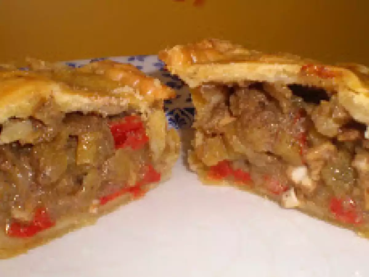 Tartaletas de pollo al curry, Chicken curry pot pies. - foto 2