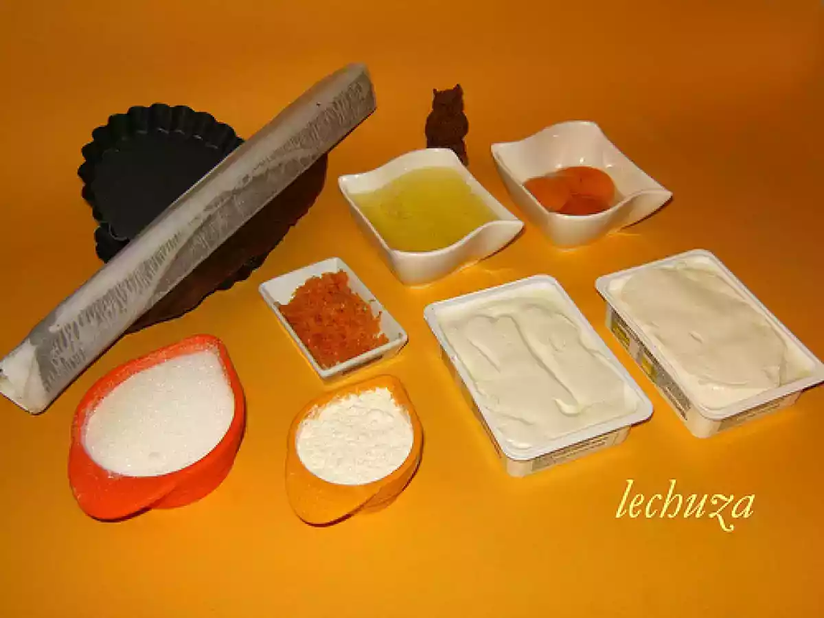 Tartaletas de queso y mandarinas - foto 2