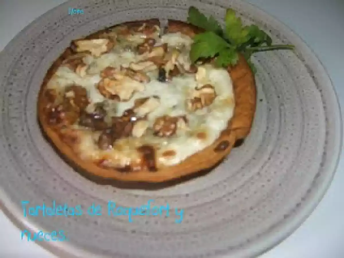 Tartaletas de Roquefort con nueces. - foto 3
