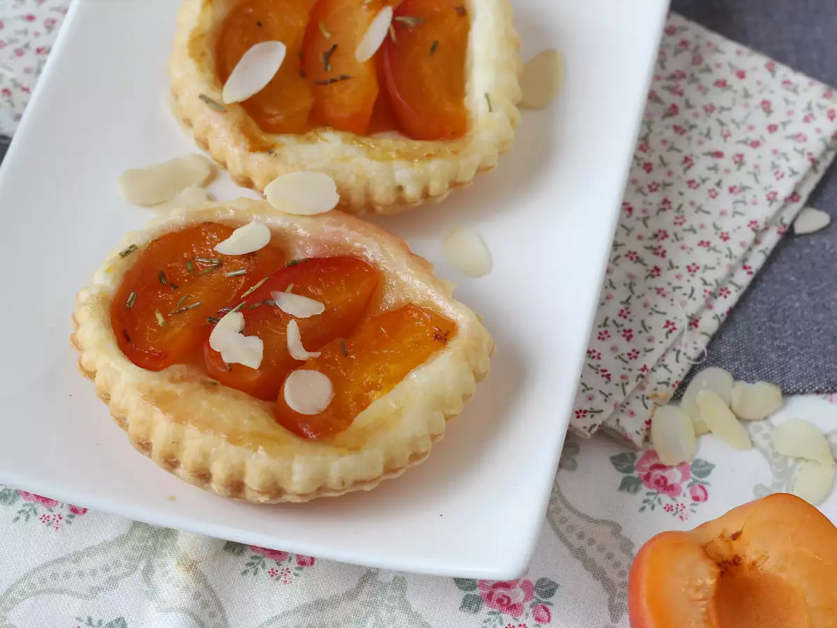 Tartaletas tatin de albaricoque - foto 2