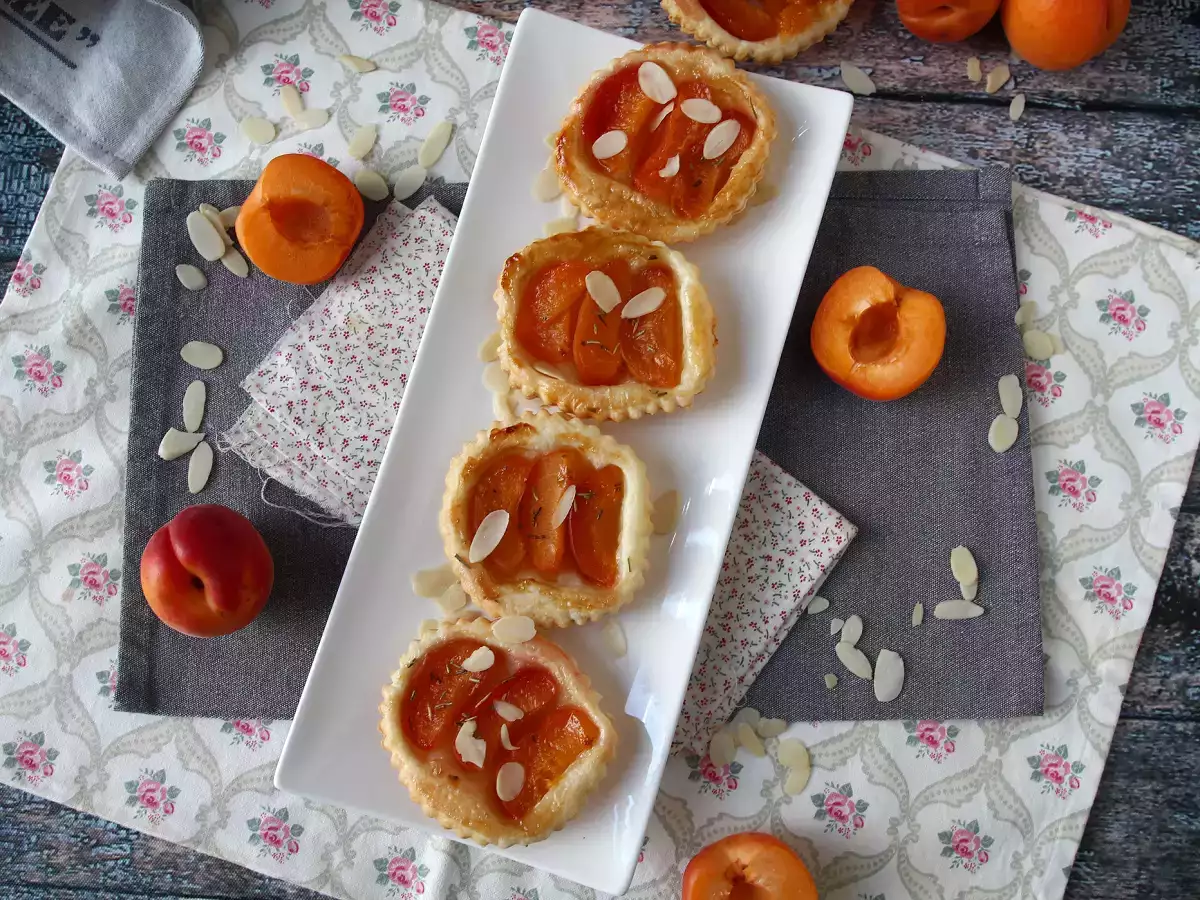 Tartaletas tatin de albaricoque - foto 5