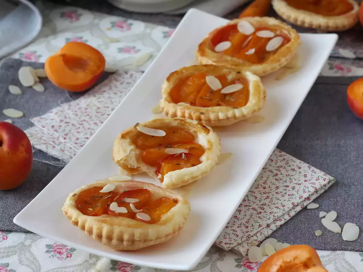 Tartaletas tatin de albaricoque - foto 7