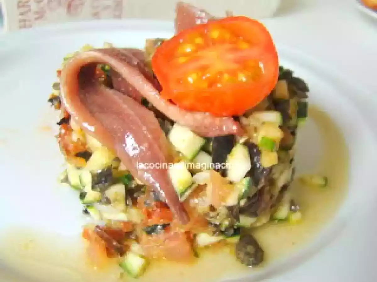 Tartar de calabacín