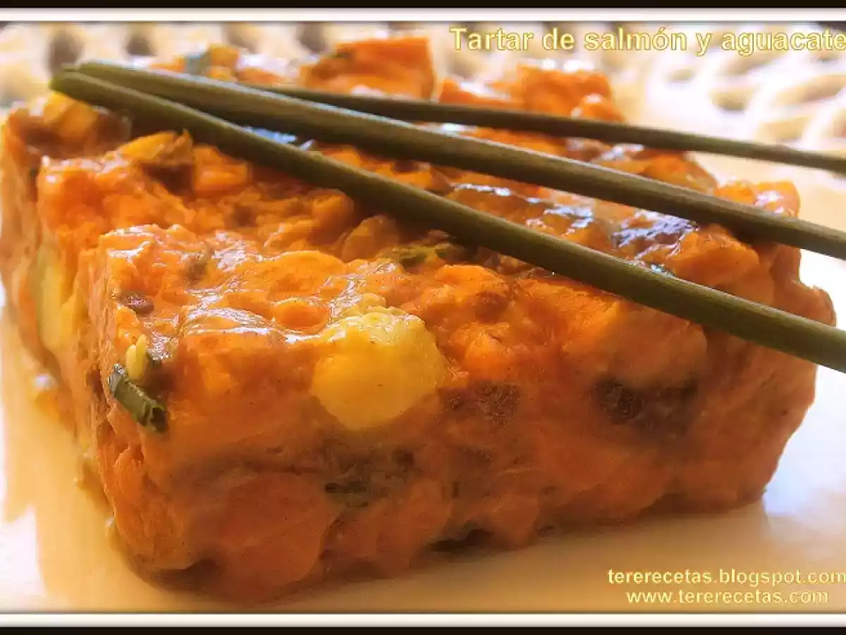 Tartar de salmón y aguacate. - foto 4