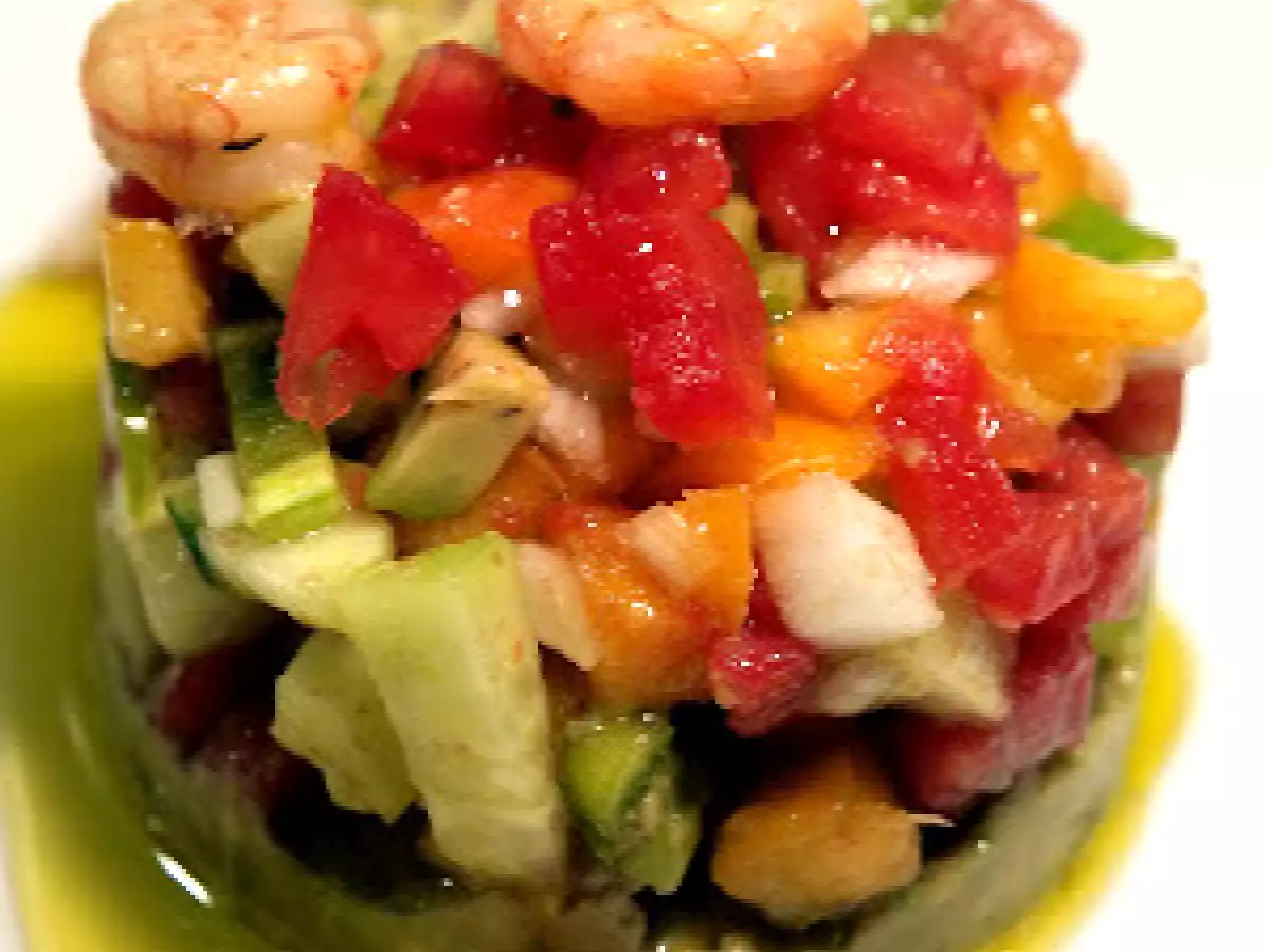 Tartar de verduras y frutas ( lo mejor de cada casa) - foto 7
