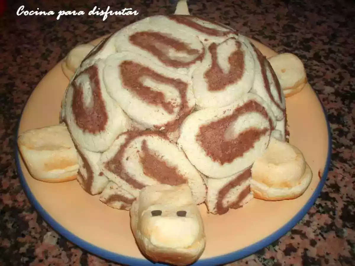 TARTAS INFANTILES: PASTEL TORTUGA - foto 2