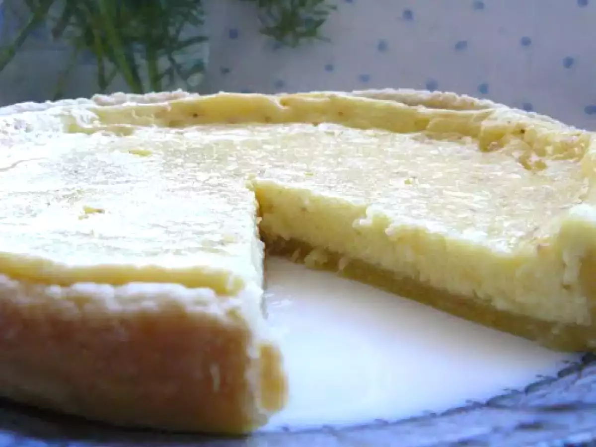 Tarte au fromage frais (torta de queso) de Julia Child - foto 2