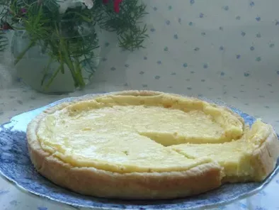 Tarte au fromage frais (torta de queso) de Julia Child