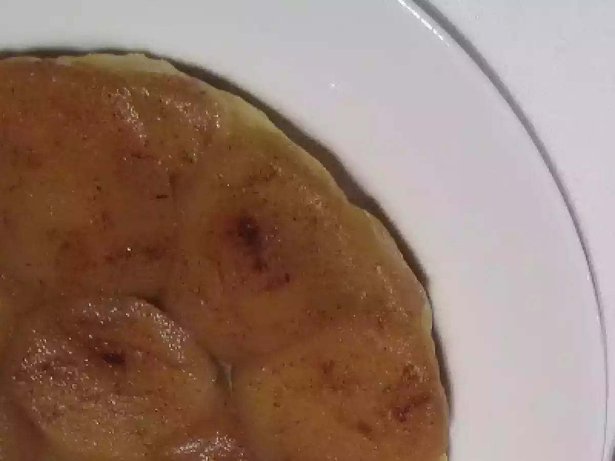 Tatín de manzanas sin azúcar