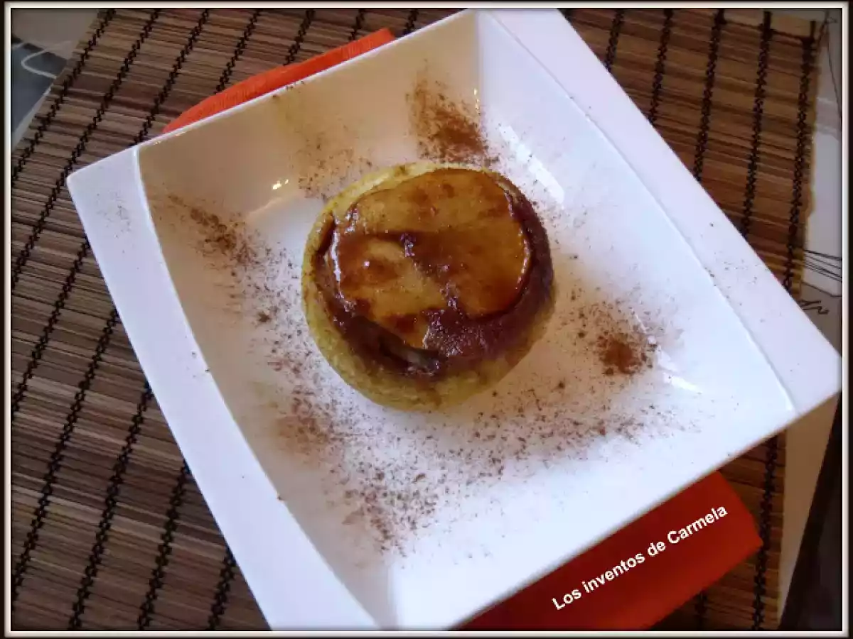 Tatines de manzana al vapor (thermomix)