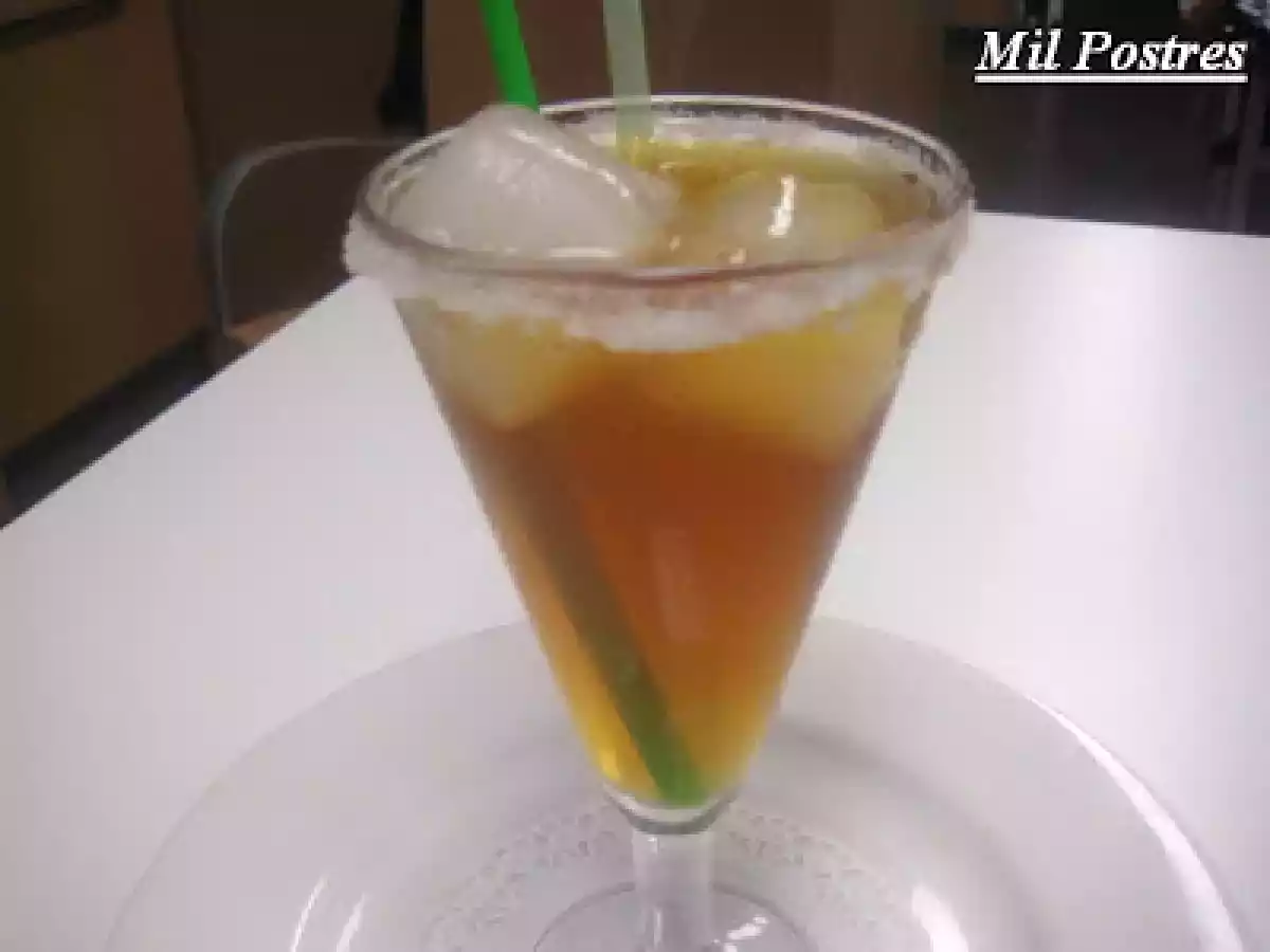 Té frío de canela con zumo de manzana - foto 2