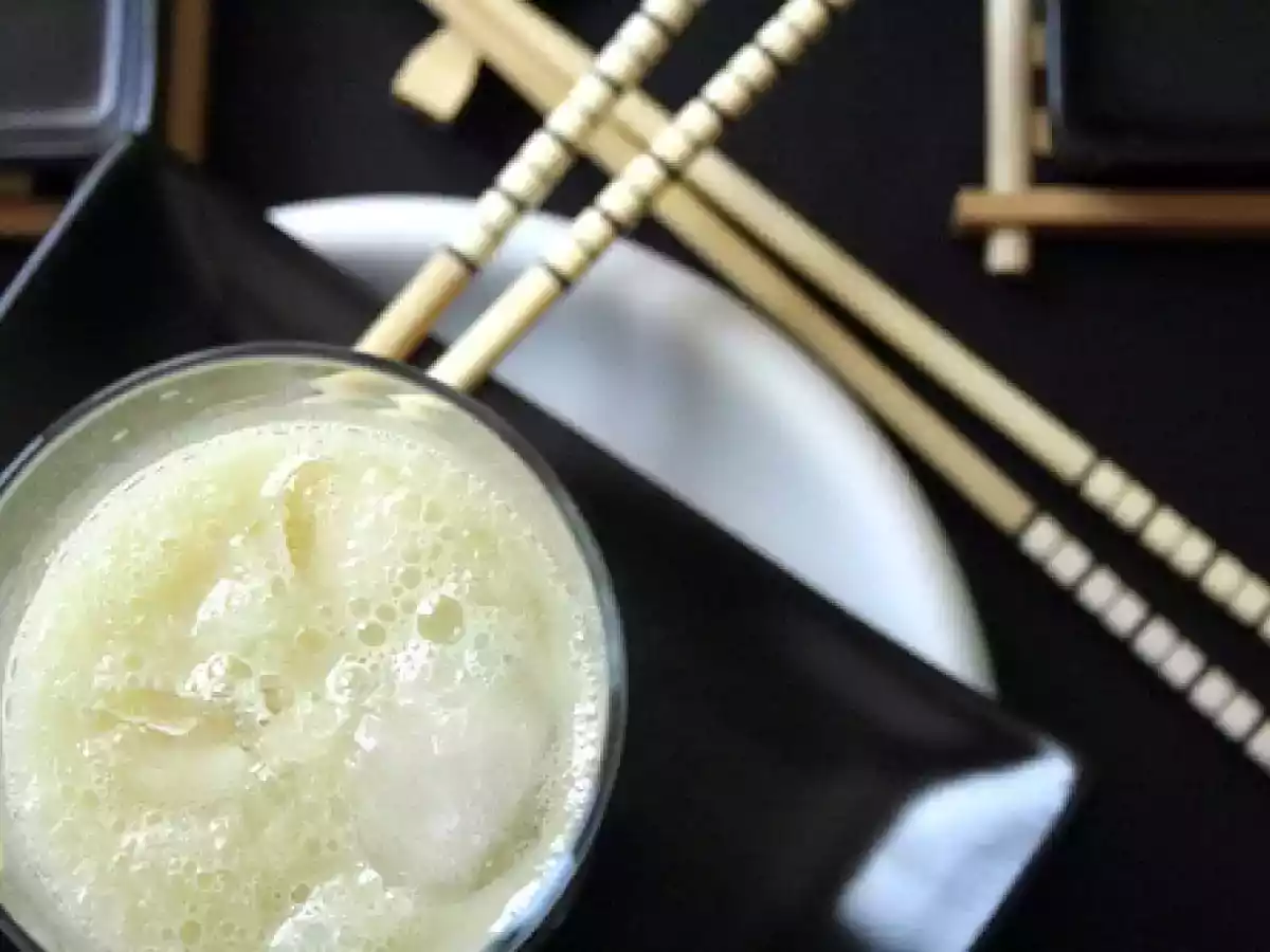 Té matcha con leche frappé - foto 3