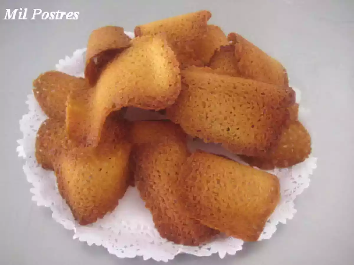 Tejas de almendra caramelizadas