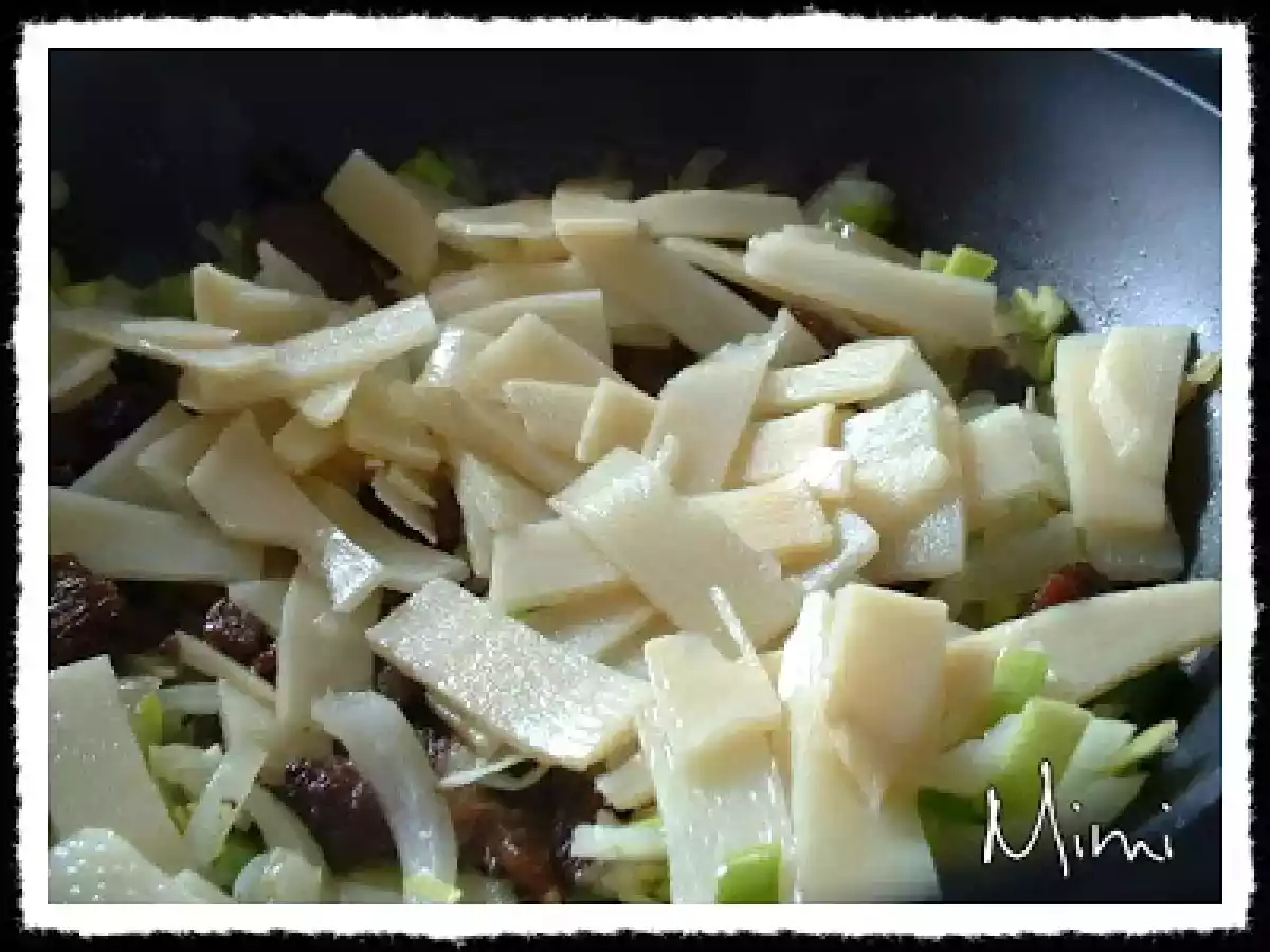 Ternera con Bambú y Setas - foto 3