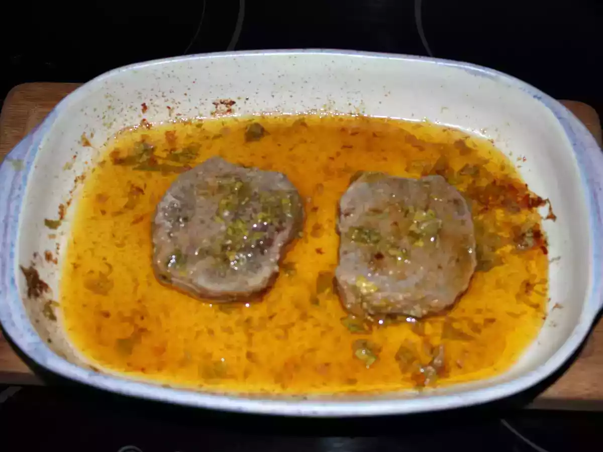 TERNERA CON SALSA CHIMICHURRI