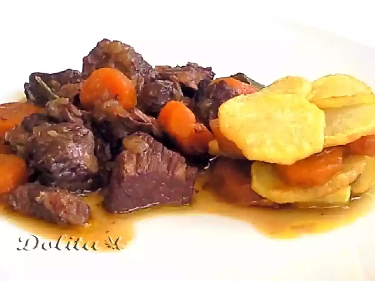 Ternera en salsa al vino tinto - foto 2