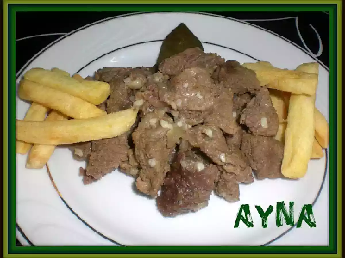 TERNERA EN SALSA BLANCA(FUSSIONCOOK)a