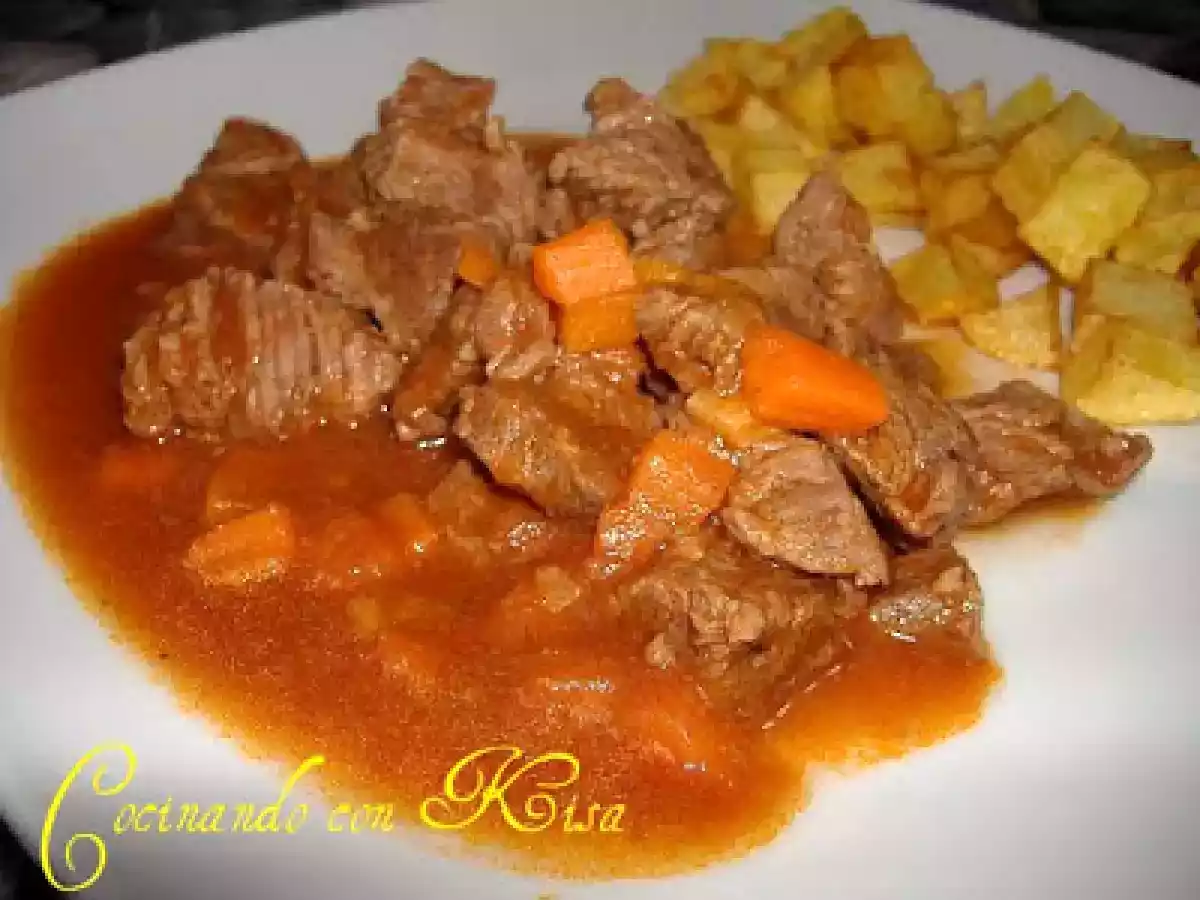 Ternera en Salsa de Tomate (fussioncook)