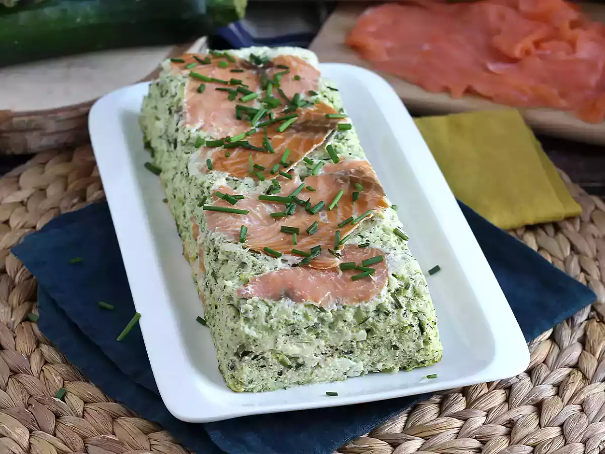 Terrina de calabacín y salmón ahumado - foto 5