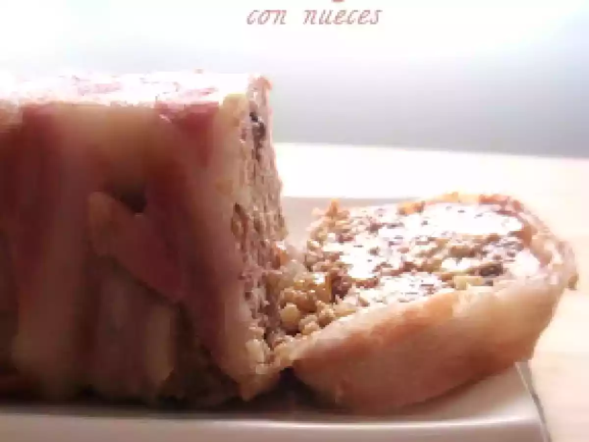 Terrina de faisán con nueces
