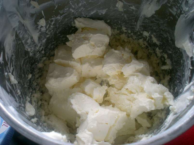Terrina de mousse de queso, jamón y gelatina de huevo hilado. Paso a paso. - foto 11