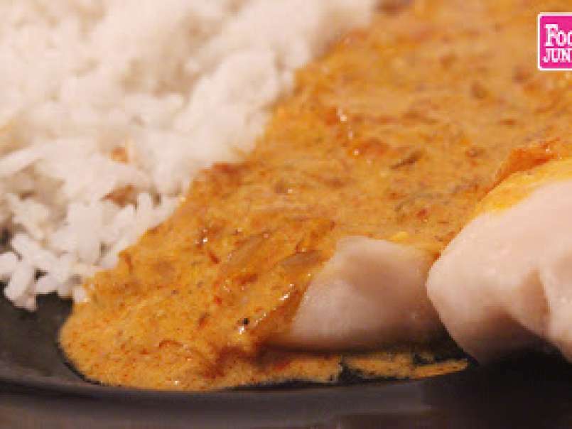 Tilapia al horno con salsa de curry y coco - foto 2