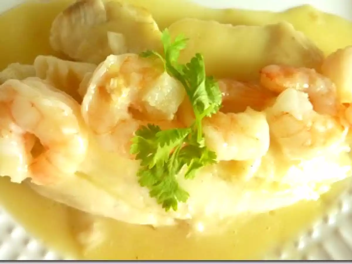 Tilapia con camarones a la naranja - foto 4