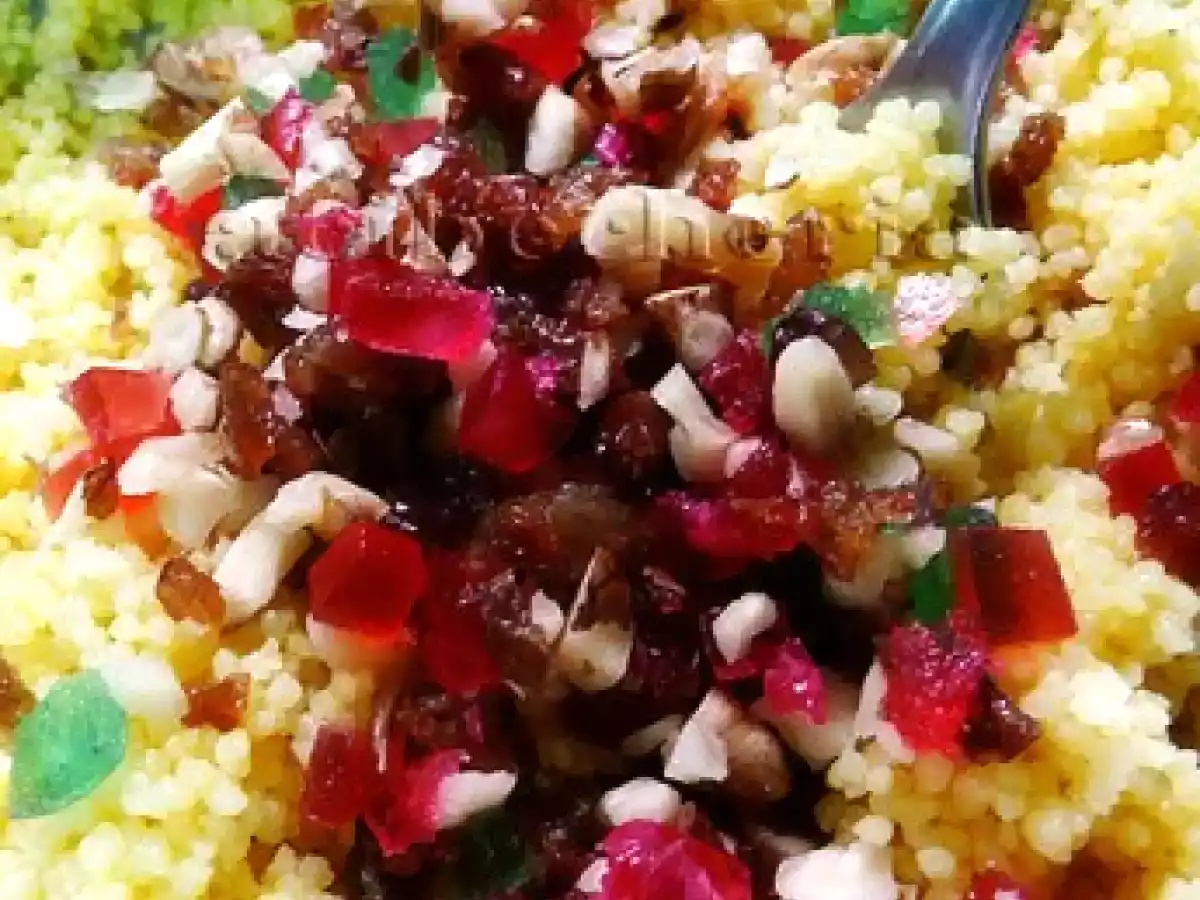 Timbal de cuscús con anchoas - foto 2