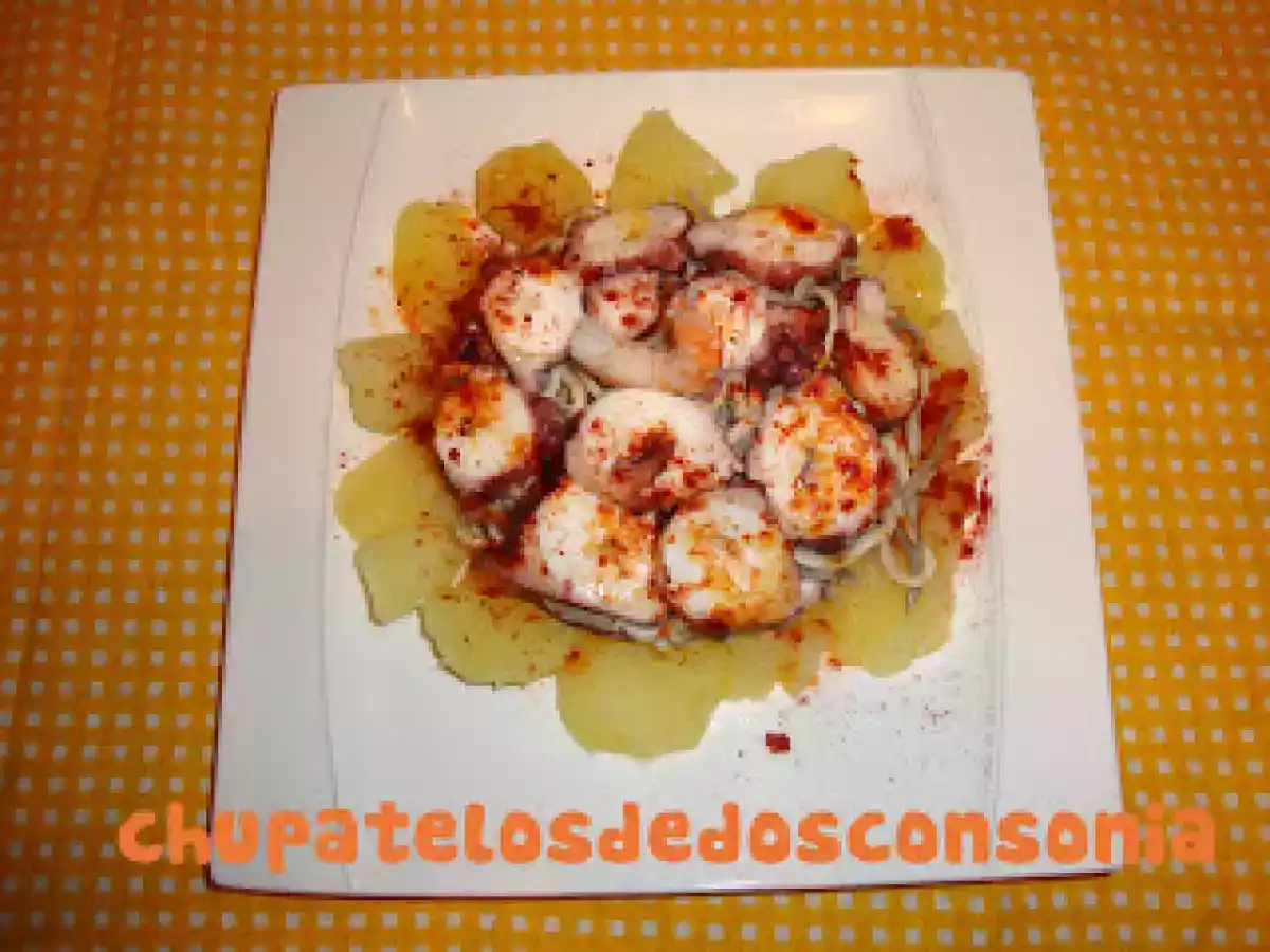 Timbal de gulas y pulpo a la gallega - foto 2