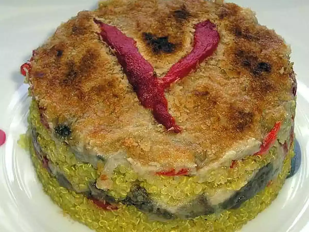 Timbal de quinoa gratinado - foto 2