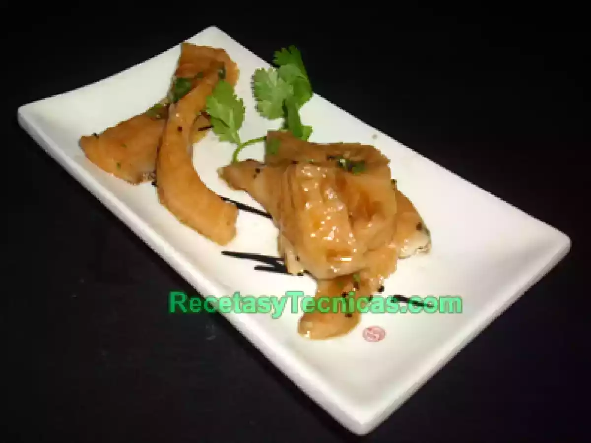 Tiraditos de Salmón rosado