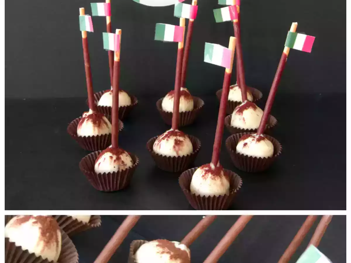 Tiramisu Cake Pops
