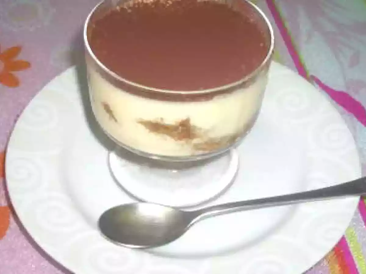 Tiramisú con Amaretto