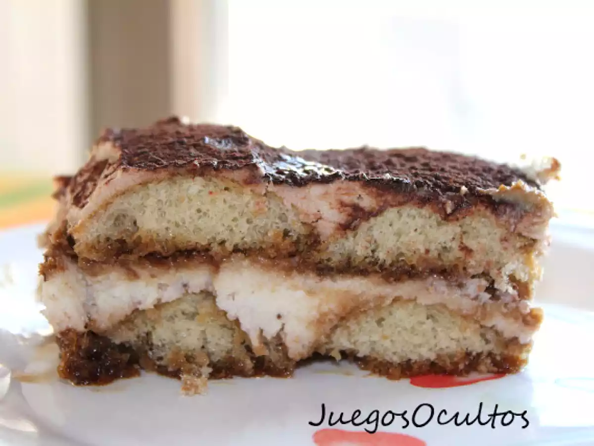 TIRAMISÚ DE PLÁTANO