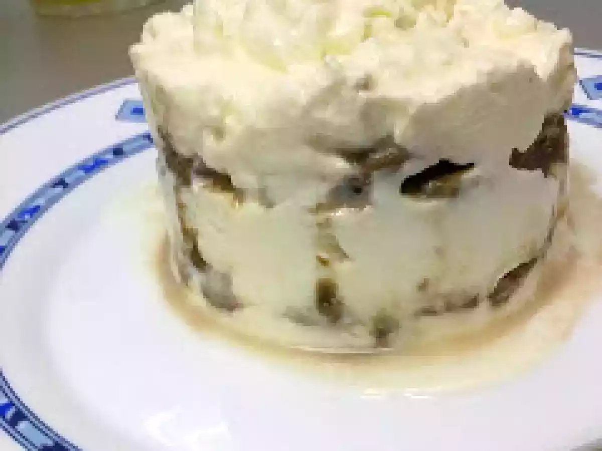 TIRAMISÚ FALSO DE FRESAS. - foto 2