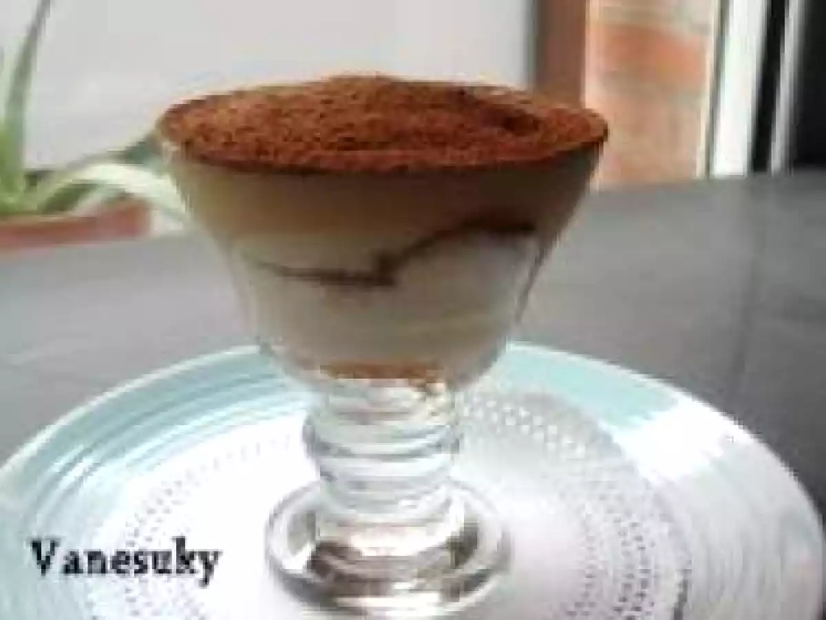 Tiramisú individual