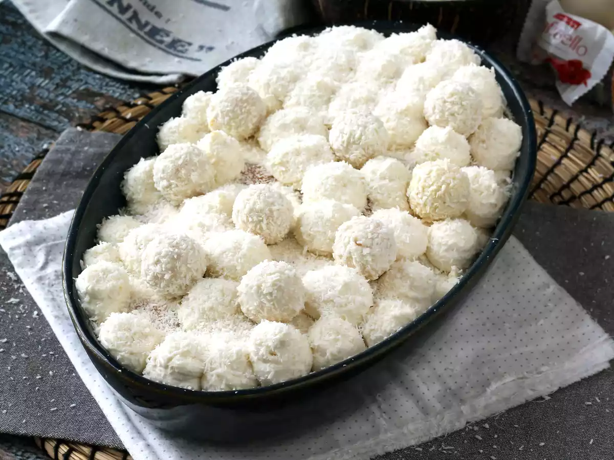 Tiramisú Raffaello, el postre en forma de nube