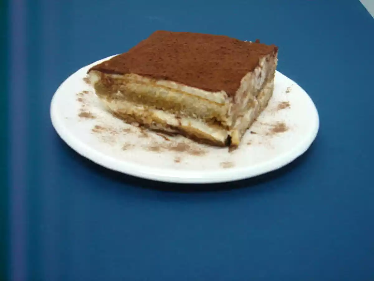 TIRAMISU SIN HUEVO