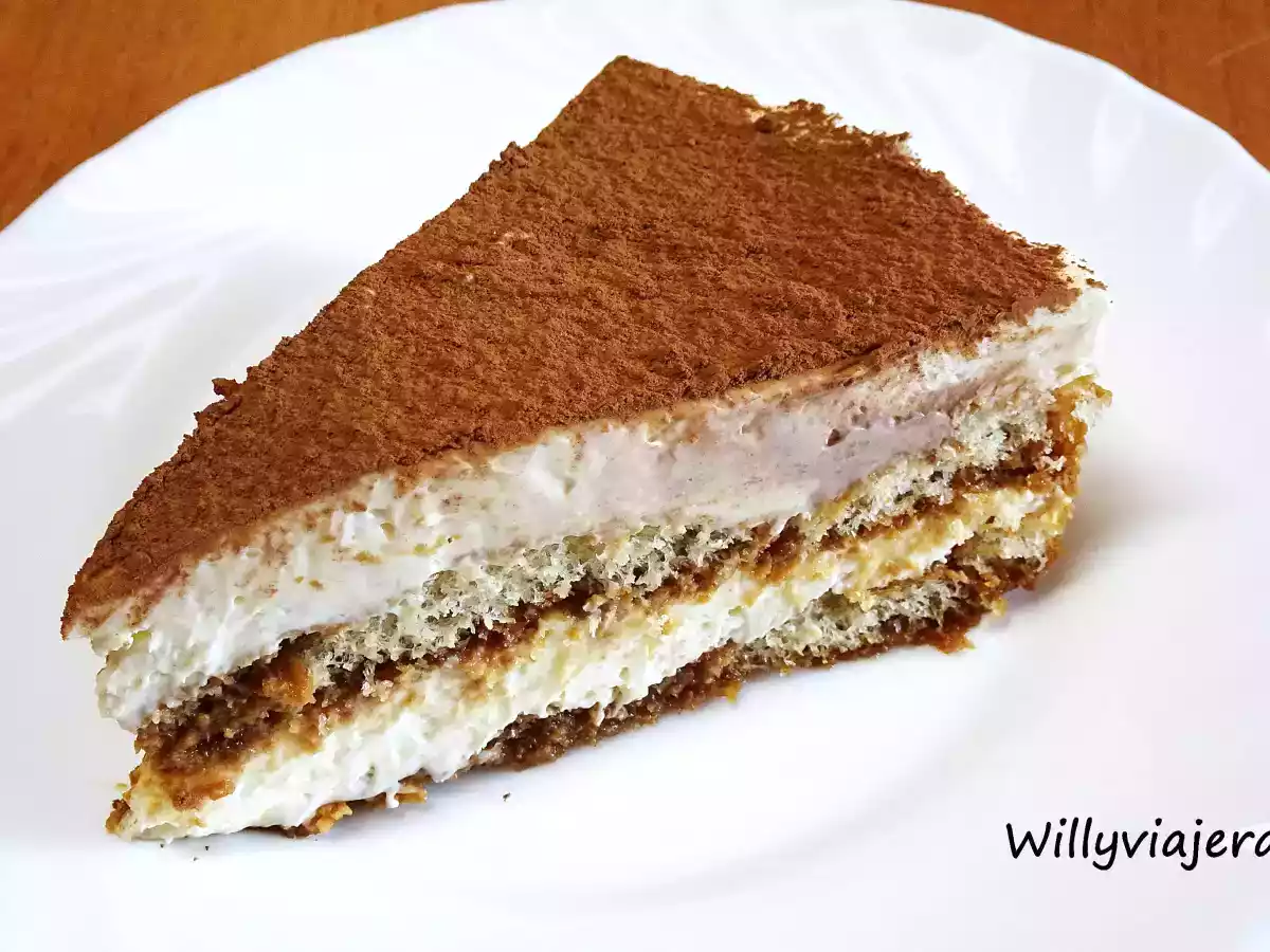 Tiramisú sin huevos en 10 minutos - foto 2