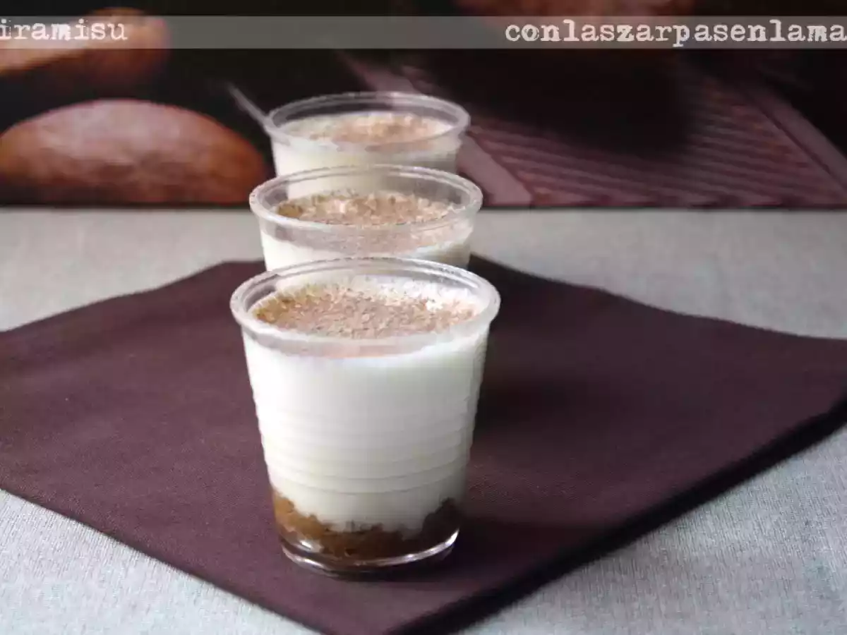 Tiramisú solidario sin azúcar - foto 2