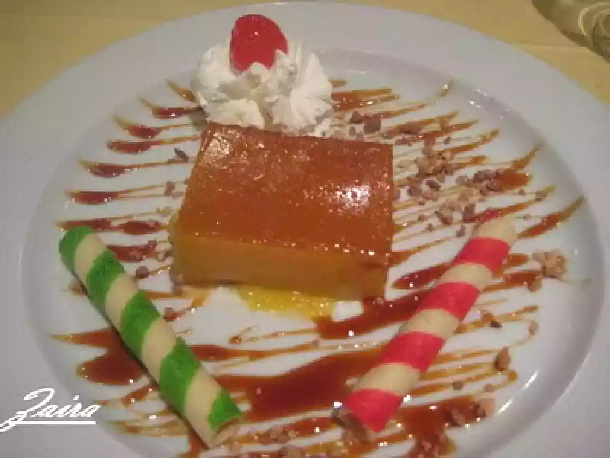 Tocino de cielo o flan chino