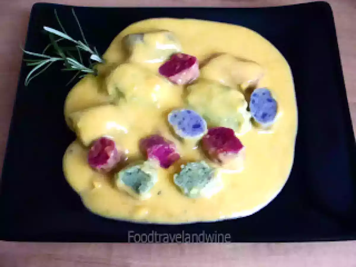 Todo Empezo con Papas de Colores.....y Termino en Gnocchis de Colores!!!