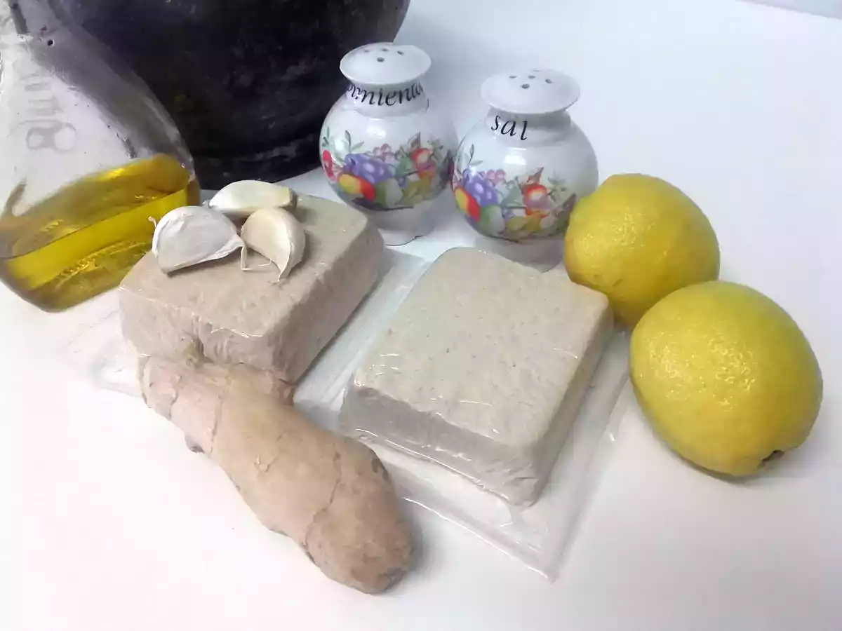 Tofu marinado con verduras a la plancha - foto 2