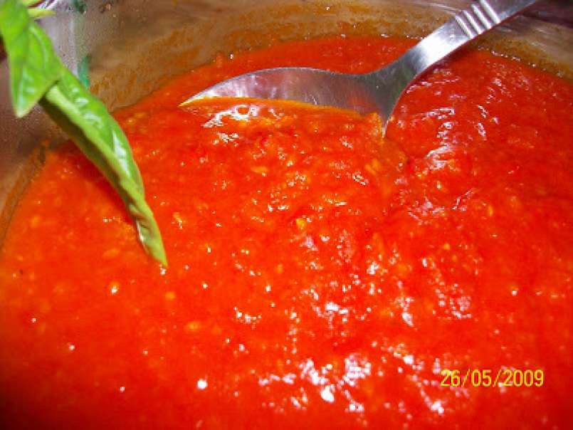 Tomate frito en Thermomix