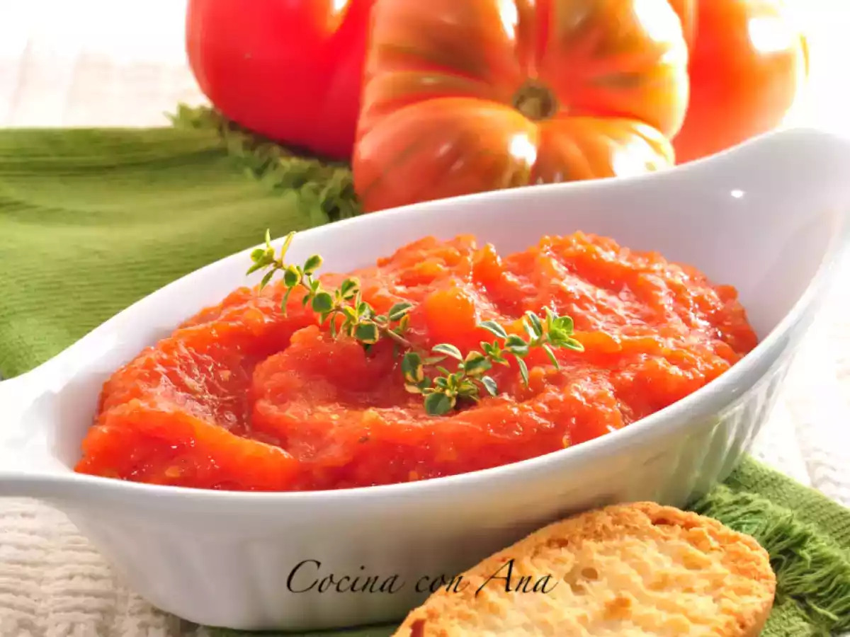 Tomate frito raf casero